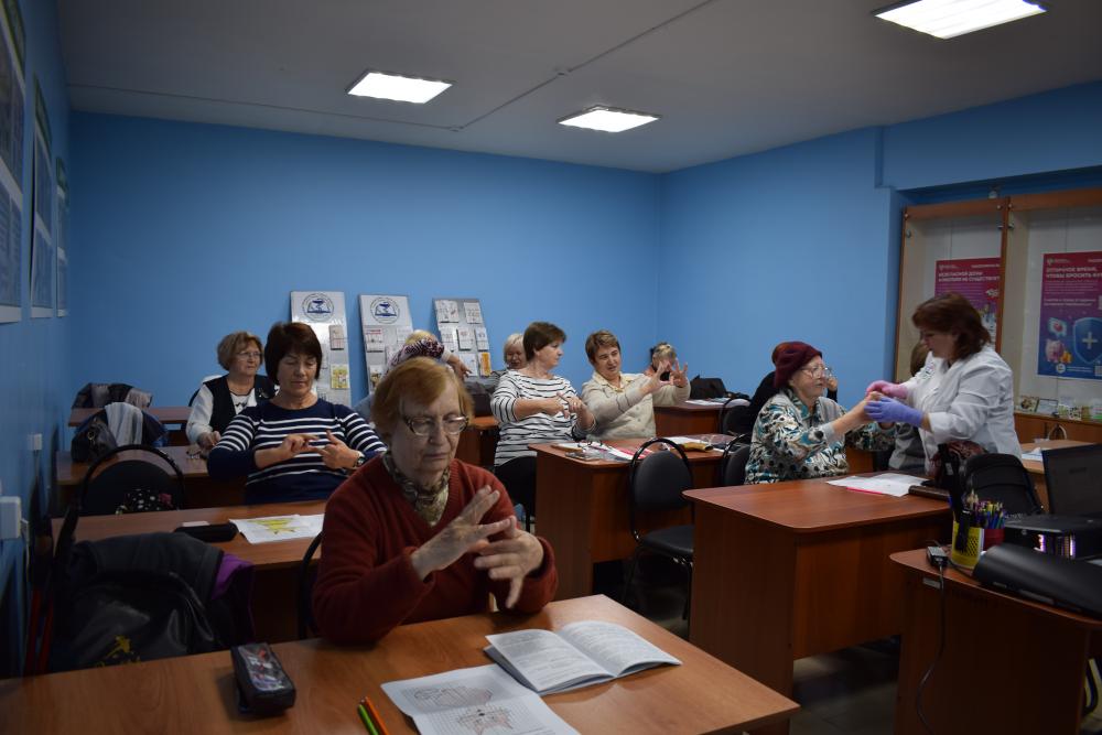 Пожилые жители г. Пенза приглашаются на занятия нейрогимнастикой