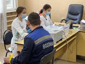 Работники МКП «Водоканал» г.Сердобска приняли участие в корпоративной программе «Укрепление здоровья работников»