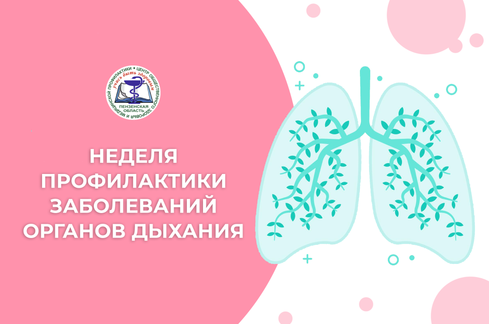 Неделя профилактики заболеваний органов дыхания (в честь Всемирного дня борьбы с пневмонией 12 ноября)