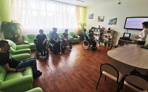 Для молодых инвалидов отделения сопровождаемого проживания областного социально – реабилитационного центра проведен обучающий лекторий на тему рационального питания
