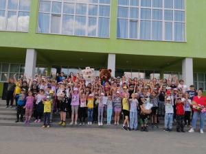 Первое мероприятие проекта «Здоровое лето» прошло сегодня в МБОУ СОШ 66 им.В.А.Стукалова